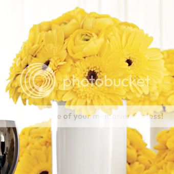 Pictures of Wedding Flowers color yellow 