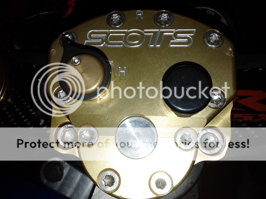 Scotts (ohlins) radial damper Psychobike