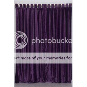 Purple Curtains