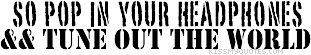music quote graphics