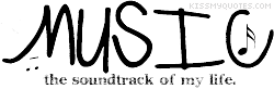 music quote graphics